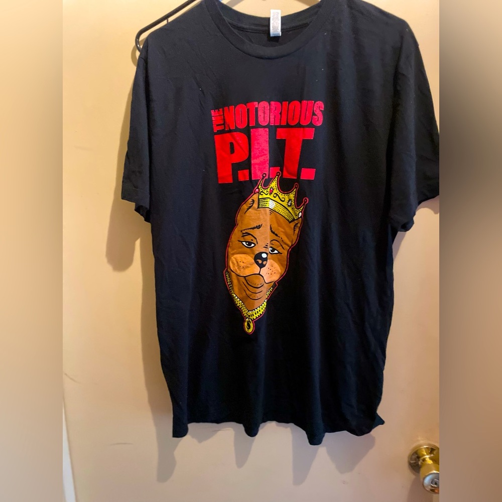 Notorious PIT graphic t-shirt sz xlarge men’s back multi merchandise